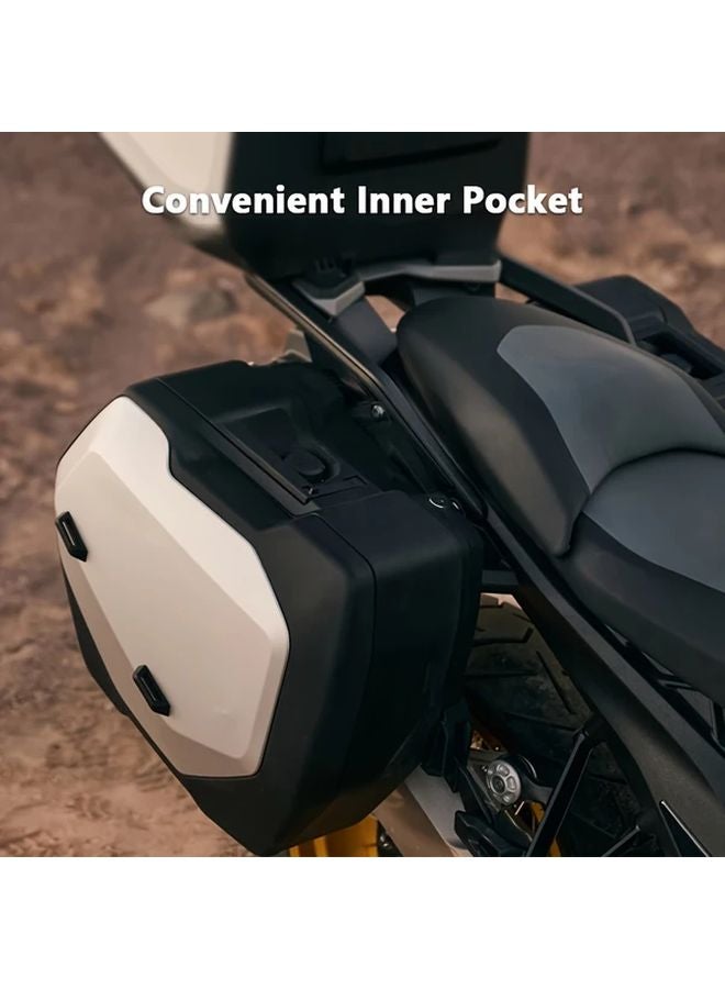 حقيبة ذيل دراجة نارية كبيرة السعة لـ BMW R1300GS 2023 2024 زوج أسود حقيبة تخزين - Image 3